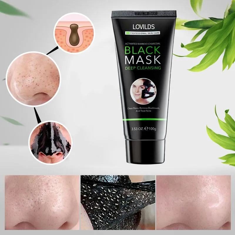 LOVILDS™ Activated Charcoal Mask — Say Goodbye to Blackheads