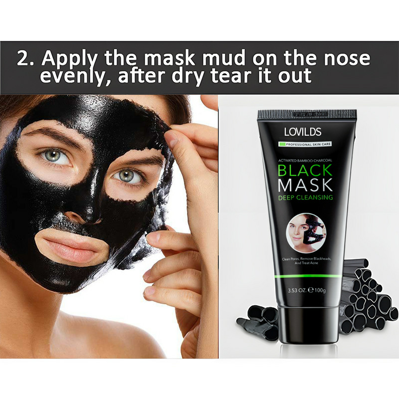 LOVILDS™ Activated Charcoal Mask — Say Goodbye to Blackheads