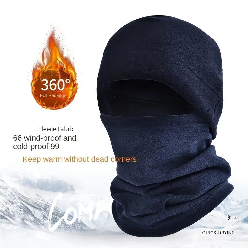 🧢 Fitted Windproof Hat & Breathable Face Mask – Stay Warm, Stylish & Protected Every Day ❄️