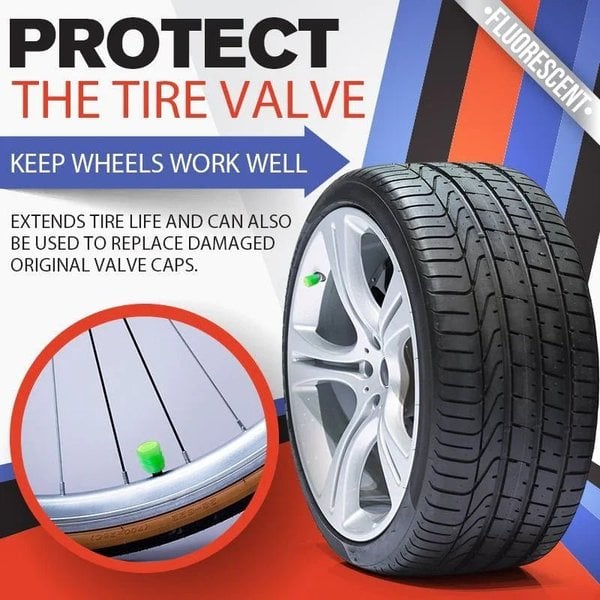 Last 2 Hours:60% OFF!đ„Fluorescent Car Tire Valve Caps - Suitable for all tires