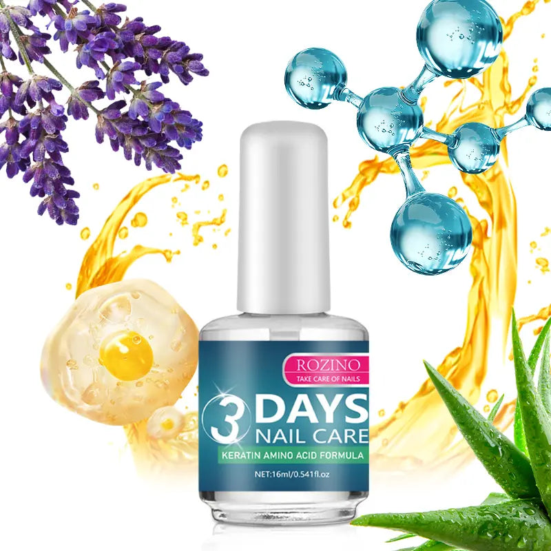 š
LOVILDS⢠3 Days Nail Care - Keratin Amino Acid Formula for Superior Nail Nourishment Manicure Treatment with High Brightness & Scratch Resistance