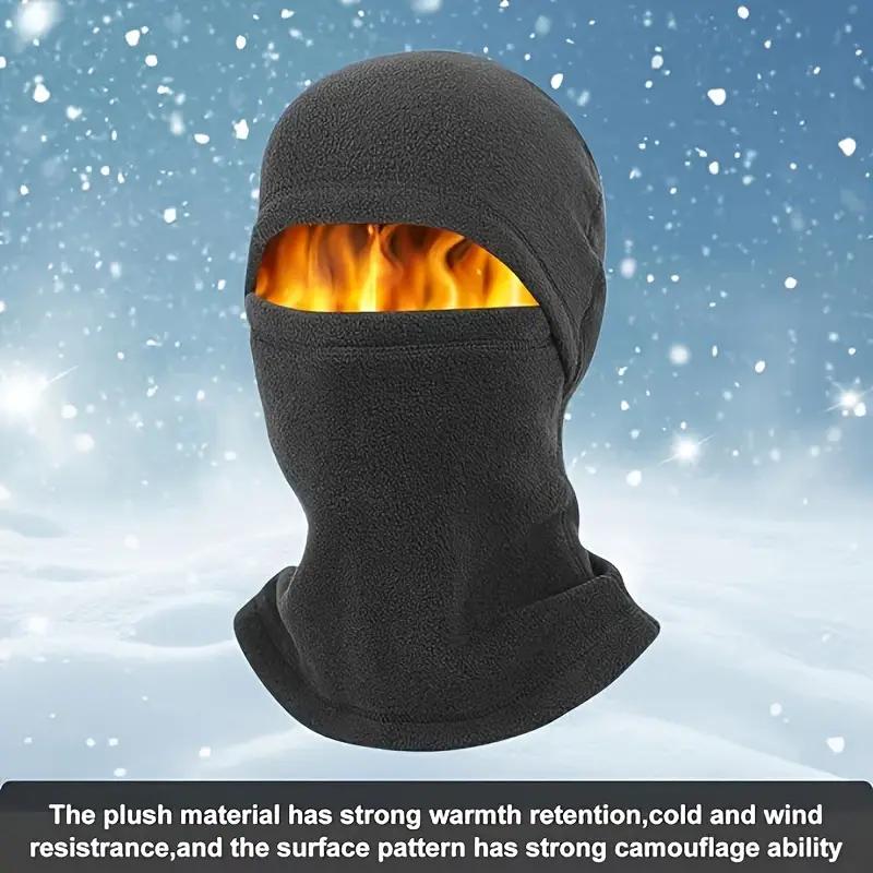 🧢 Fitted Windproof Hat & Breathable Face Mask – Stay Warm, Stylish & Protected Every Day ❄️