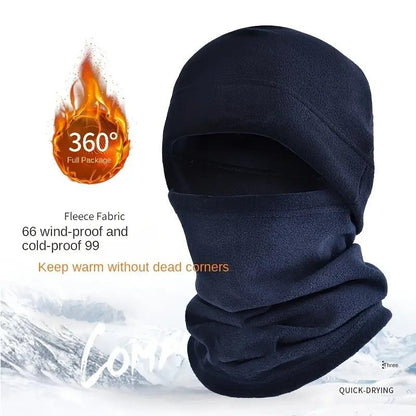 🧢 Fitted Windproof Hat & Breathable Face Mask – Stay Warm, Stylish & Protected Every Day ❄️