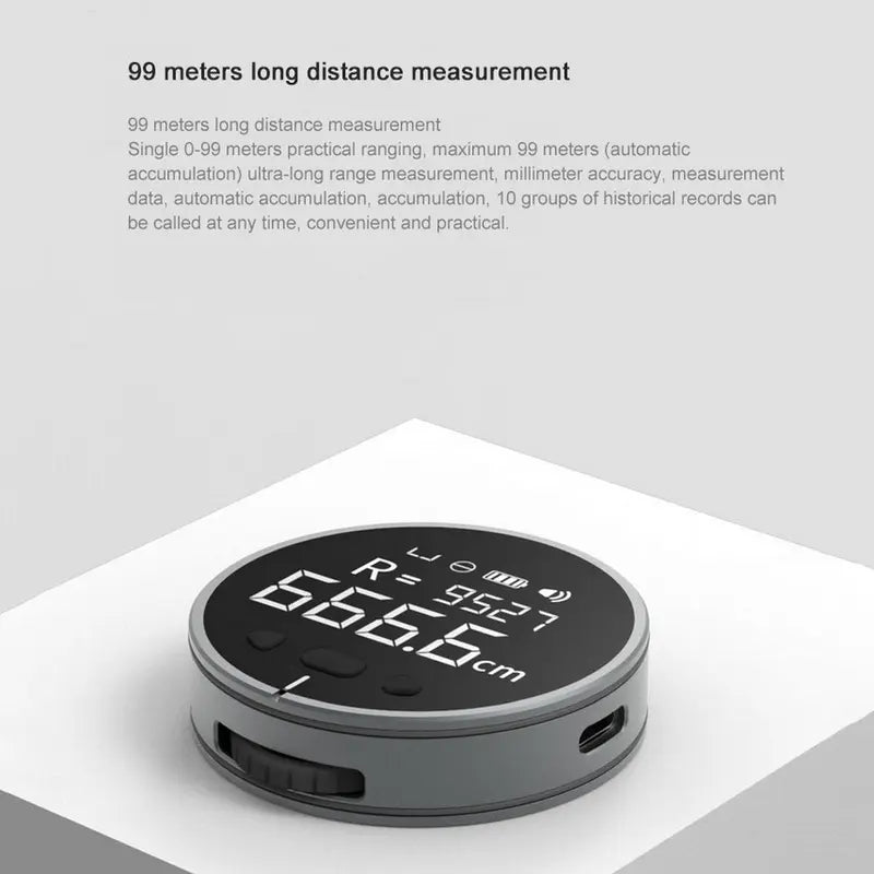 QIAWI™– Pocket-Sized 8-in-1 Digital Ruler for Ultra-Precise Measurements Anywhere