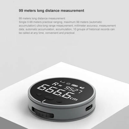 QIAWI™– Pocket-Sized 8-in-1 Digital Ruler for Ultra-Precise Measurements Anywhere