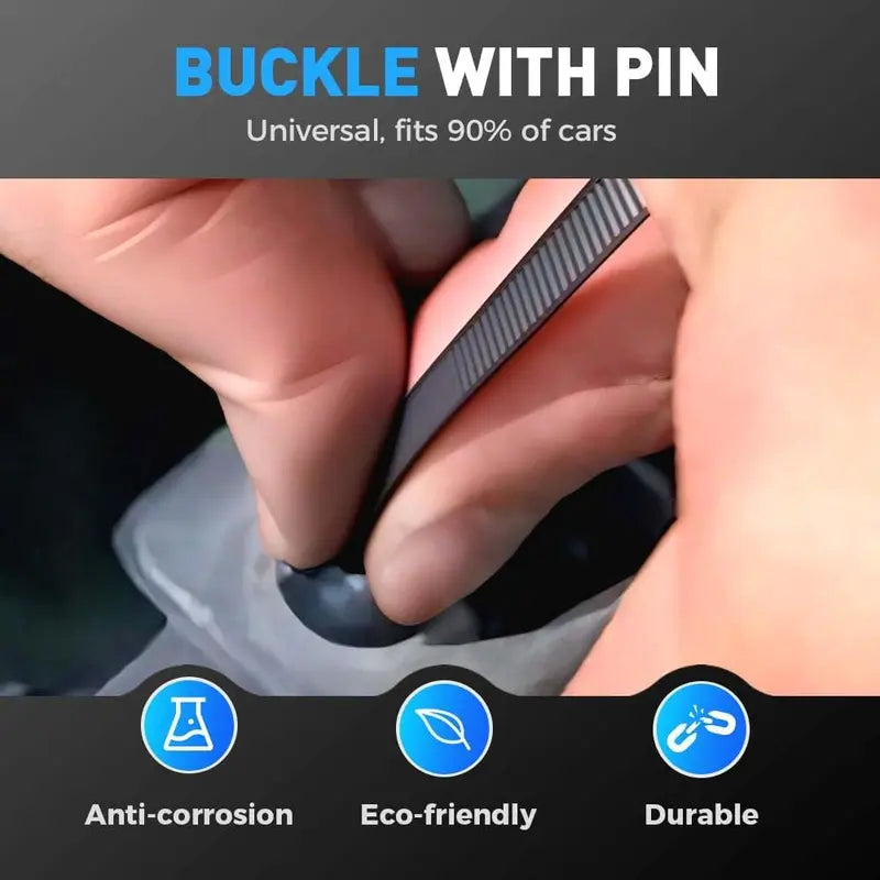 50Pcs Heavy-Duty Nylon Cable Ties – Self-Locking, Multipurpose, Perfect for Car & Home Organization