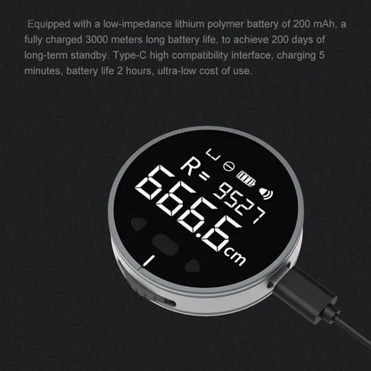 QIAWI™– Pocket-Sized 8-in-1 Digital Ruler for Ultra-Precise Measurements Anywhere