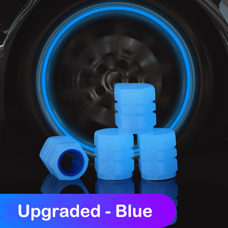 Last 2 Hours:60% OFF!💥Fluorescent Car Tire Valve Caps - Suitable for all tires
